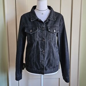 Brandy Melville Charcoal Jean Jacket